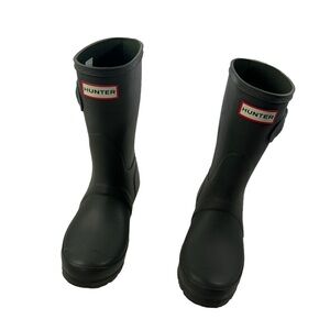 HUNTER Original Short Back Adjustable Rain Boot size US M4/ 5F